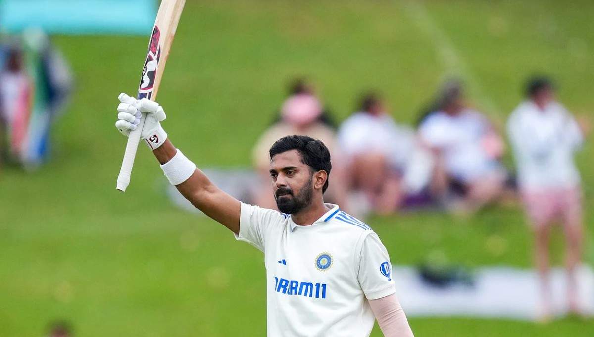 Kl Rahul इंग्लैंड लायंस के खिलाफ शतक बनाते हुए - 2nd Warm-up Match 2025