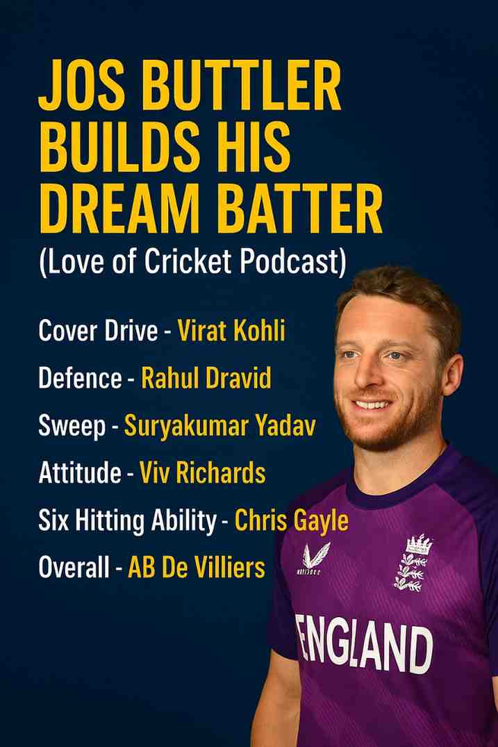 Virat Kohli Cover Drive – Jos Buttler Dream Batter
